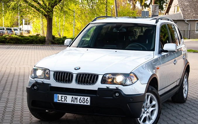 BMW X3 cena 26900 przebieg: 230000, rok produkcji 2005 z Wejherowo małe 781
